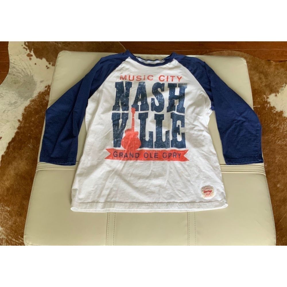 Sportige Grand Ole Opry Raglan Jersey size Large